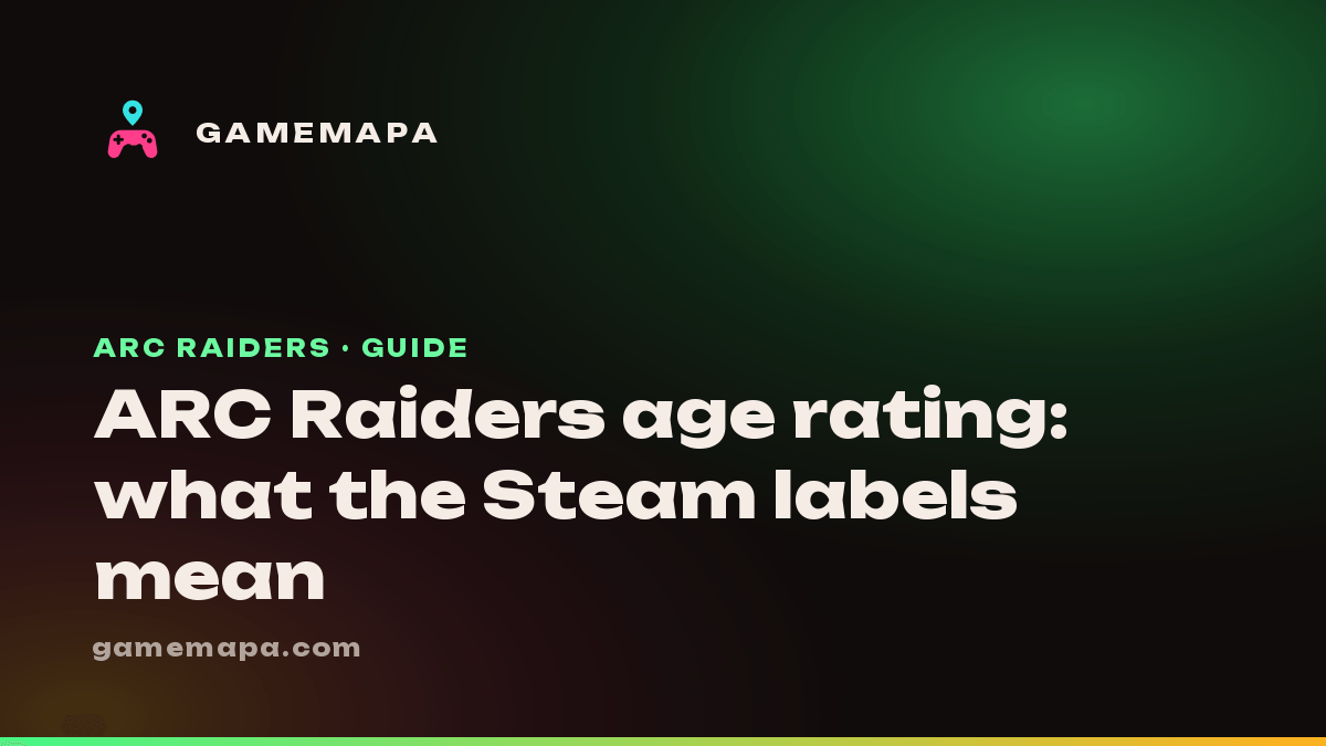 ARC Raiders age rating: what the Steam labels mean