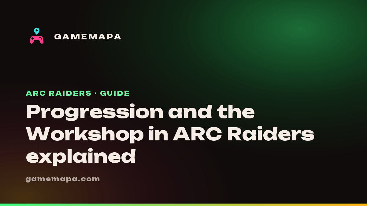 Progression and the Workshop in ARC Raiders explained