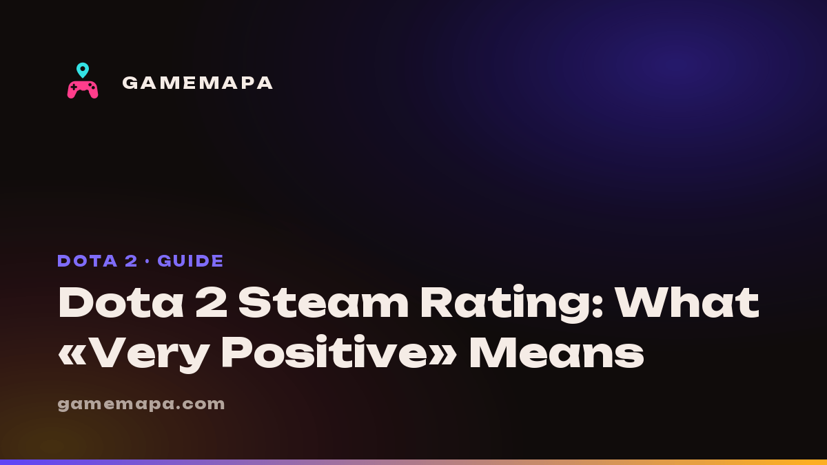 Dota 2 Steam Rating: What «Very Positive» Means