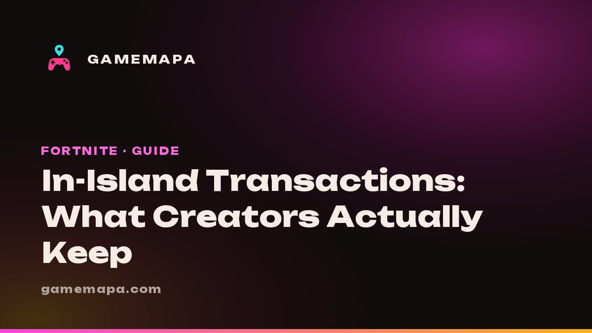 In-Island Transactions: What Creators Actually Keep