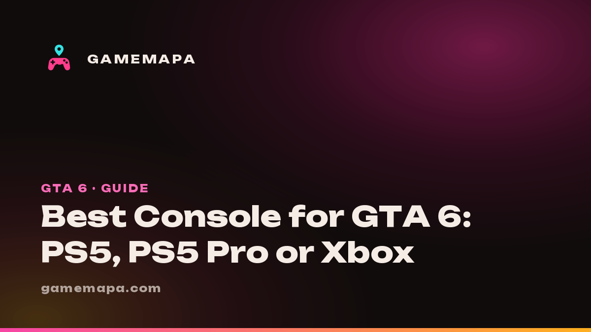 Best Console for GTA 6: PS5, PS5 Pro or Xbox