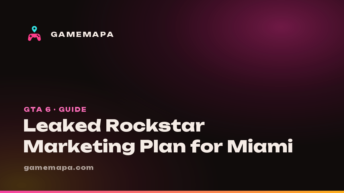 Leaked Rockstar Marketing Plan for Miami