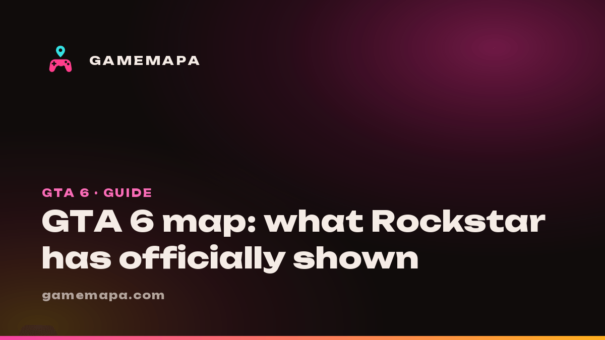 GTA 6 map: what Rockstar has officially shown