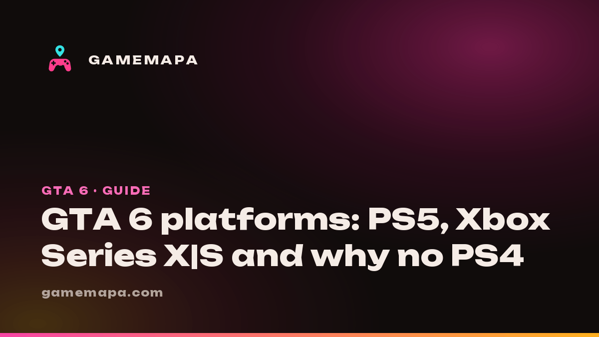 GTA 6 platforms: PS5, Xbox Series X|S and why no PS4