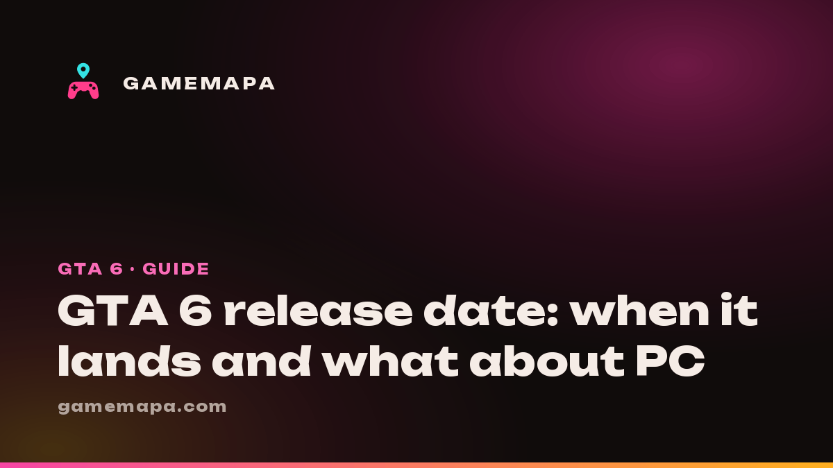 GTA 6 release date: when it lands and what about PC