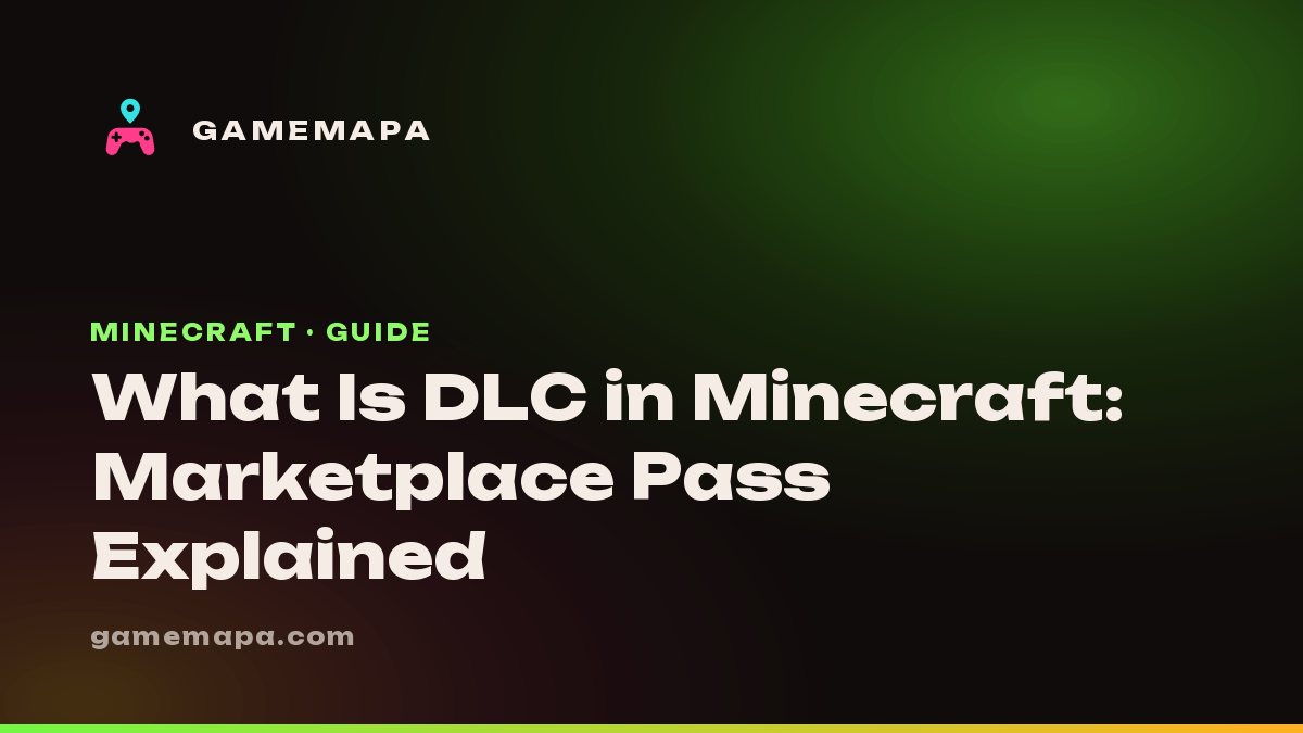 What Is DLC in Minecraft: Marketplace Pass Explained