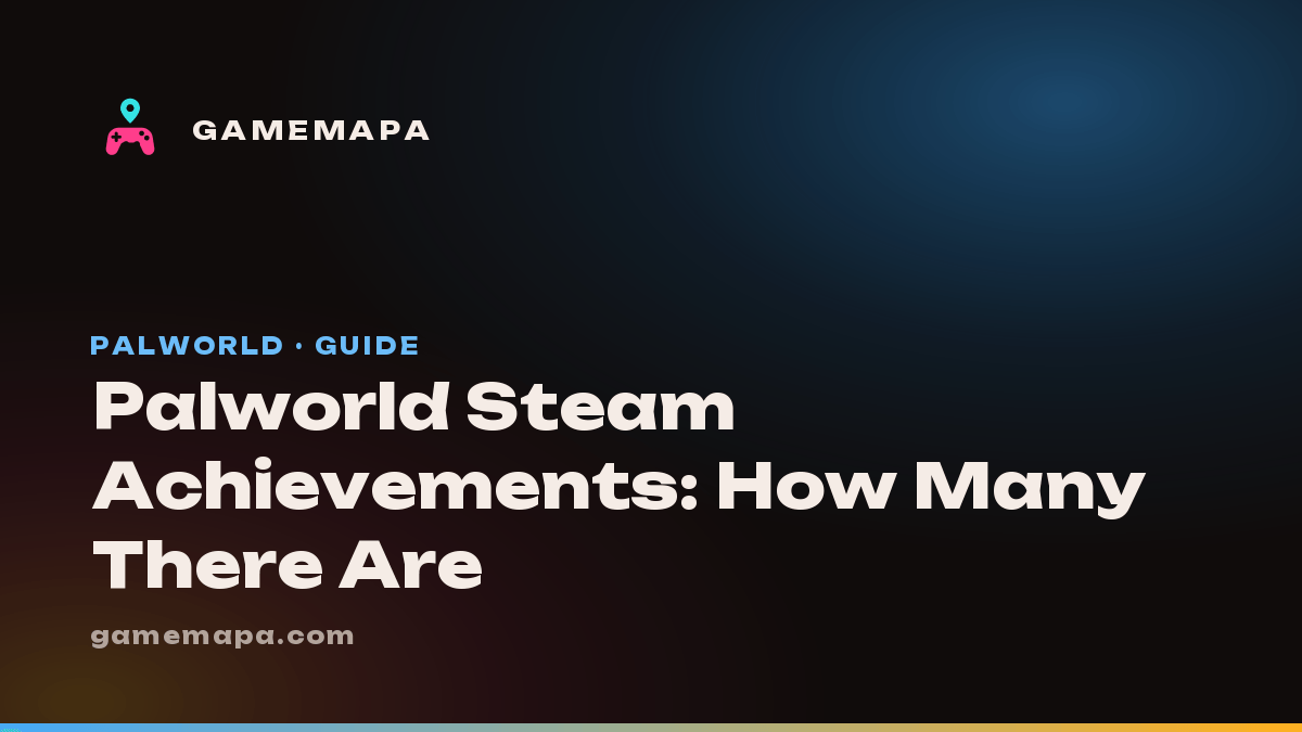 Palworld Steam Achievements: How Many There Are