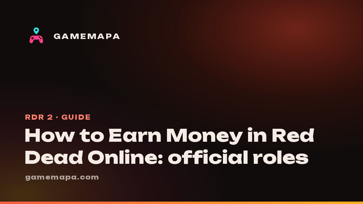 How to Earn Money in Red Dead Online: official roles