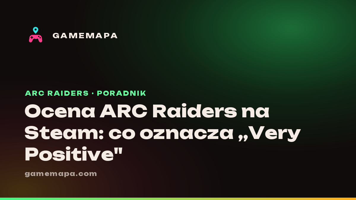 Ocena ARC Raiders na Steam: co oznacza „Very Positive"