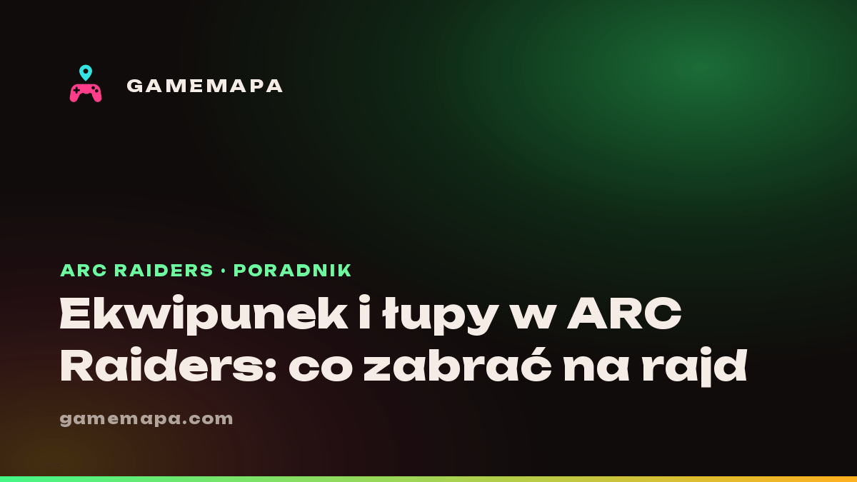 Ekwipunek i łupy w ARC Raiders: co zabrać na rajd