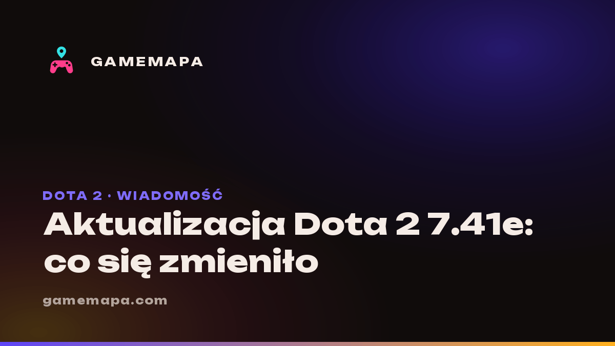 Aktualizacja Dota 2 7.41e: co się zmieniło